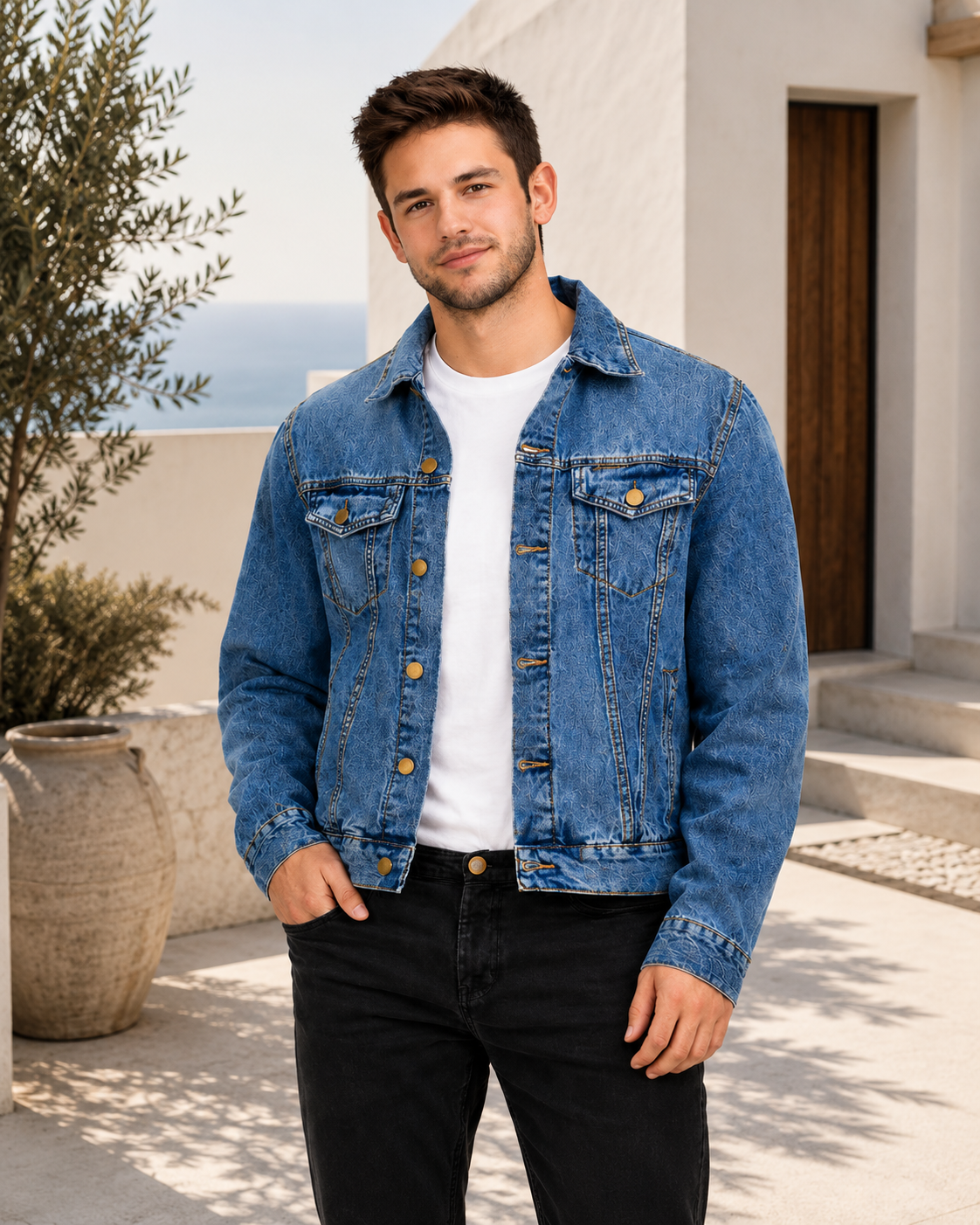The First Crown Denim Jacket